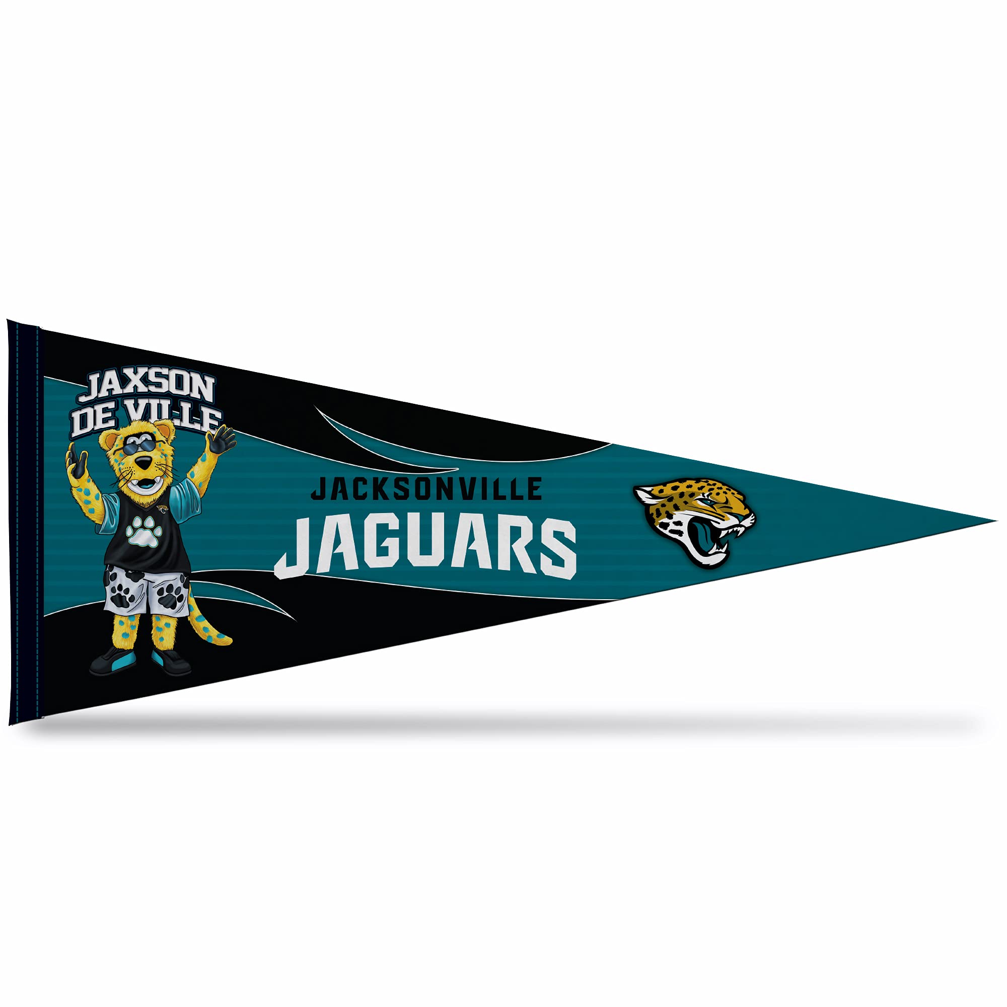 Rico Industries NFL Football Mascot" 12" x 30" Felt Wall Décor Pennant - Great for Home/Bed Room/Man Cave Décor