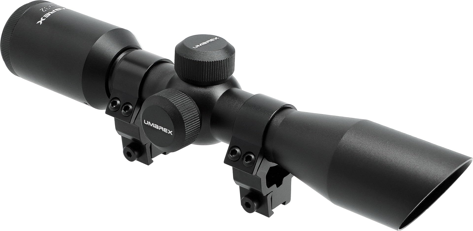 Umarex Zielfernrohr RS 4 x 32 Compact, Ø 32 mm Objektiv, Fernrohr für Luftgewehre, unbeleuchtet, inkl. Montageringe