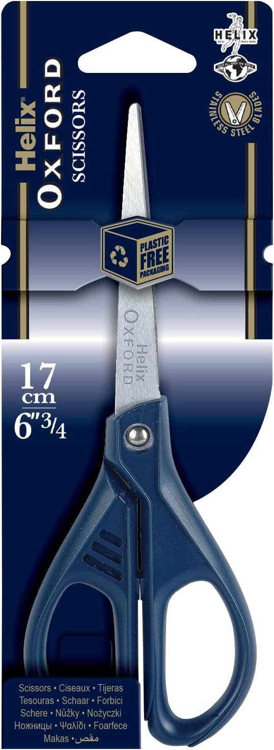 Helix Oxford Scissors 17cm, packaging may vary
