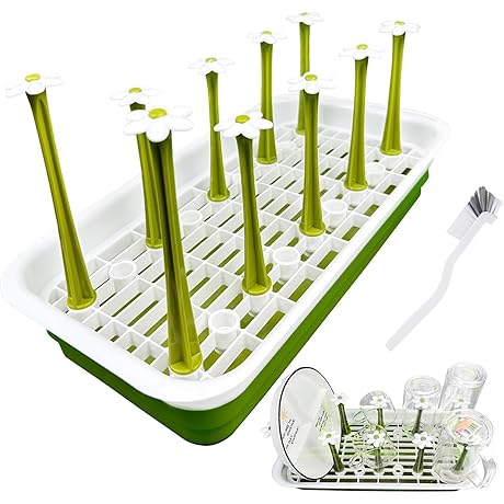Removable Large Water Bottle Drying Rack Munchkin