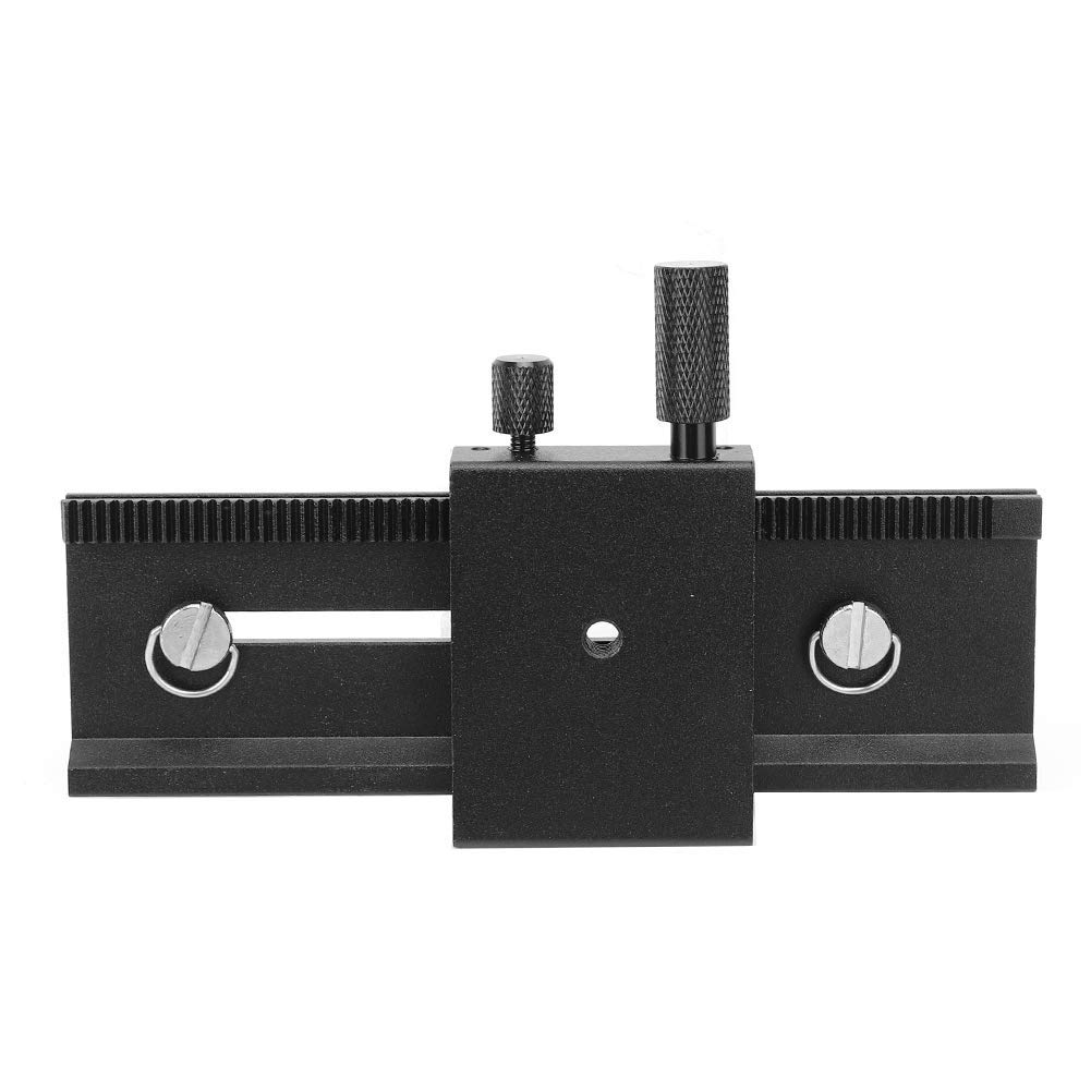 Socobeta Schwarzer Nahaufnahmekameraschieber Universal Alloy Rail Slider für Nahaufnahmen