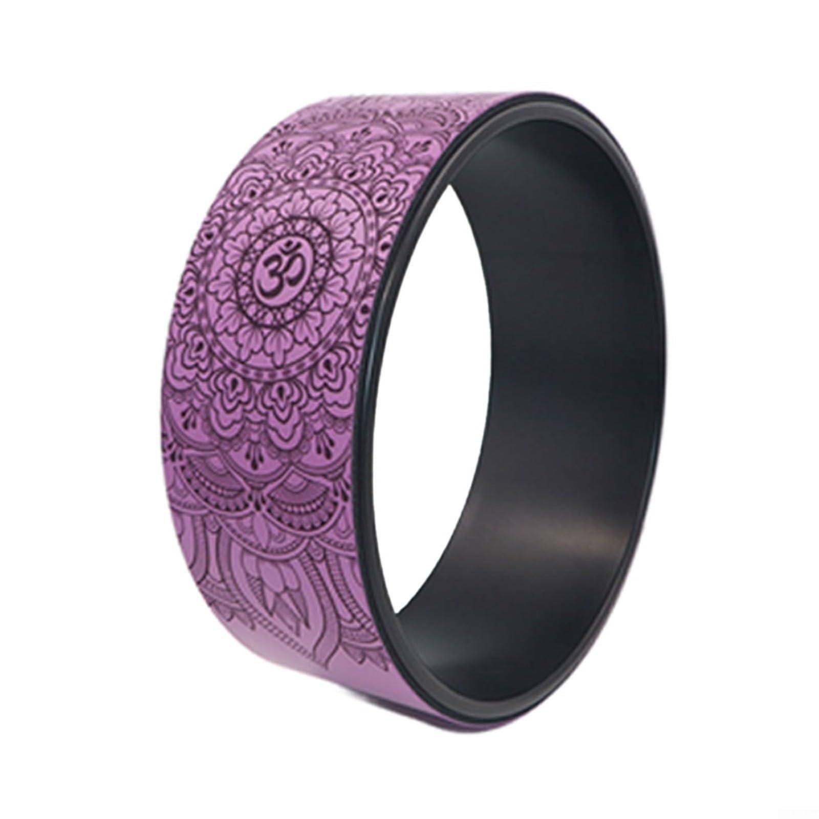 Ruota da yoga per stretching della schiena, 32 x 13 cm, rullo per allenamento addominali, supporto sicuro per principianti e gravidanza
