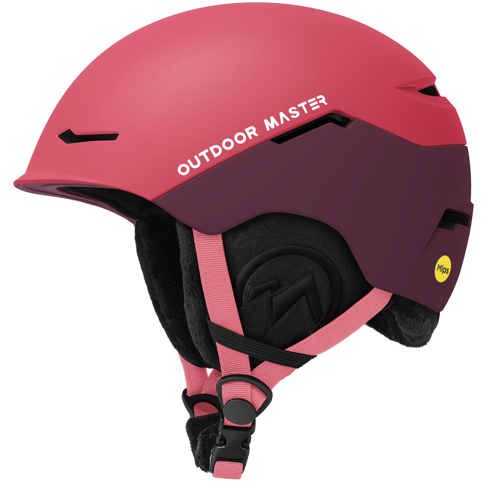 OutdoorMaster ELK MIPS Ski Helmet - Snow Sport Helmet Snowboard Helmet for Men Women & Youth