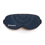 Therabody Sleep Mask Ultra-Comfortable&comma; 100&percnt; Blackout Sleep Eye Mask with Gentle Eye Massager Vibration for Stress Relief&comma; Headache Relief & Self Care - Facial Massager for Women & Men