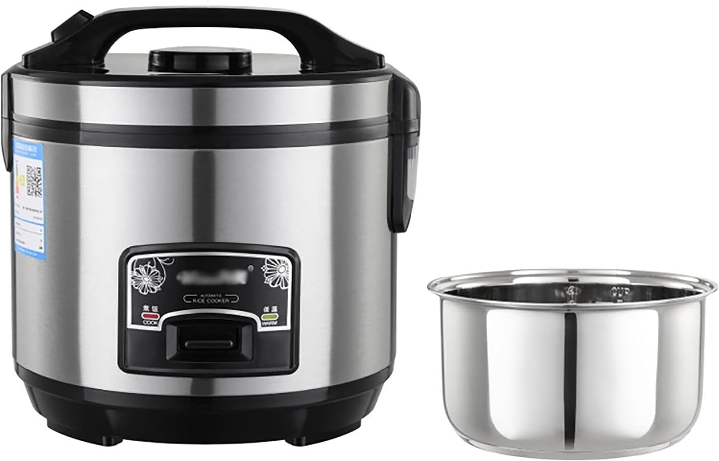 Rice Cooker Rice Cooker With Steamer Basket, Rice Cooker