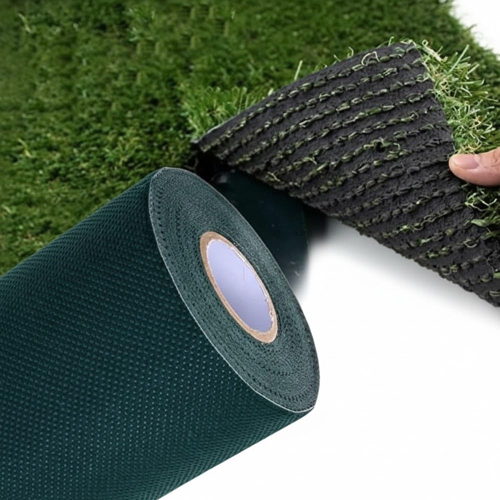 Suinga Bande de Jonction pour Gazon Artificiel 30 cm x 30 m | Bande de Raccord Intérieur et Extérieur pour Gazon Synthétique