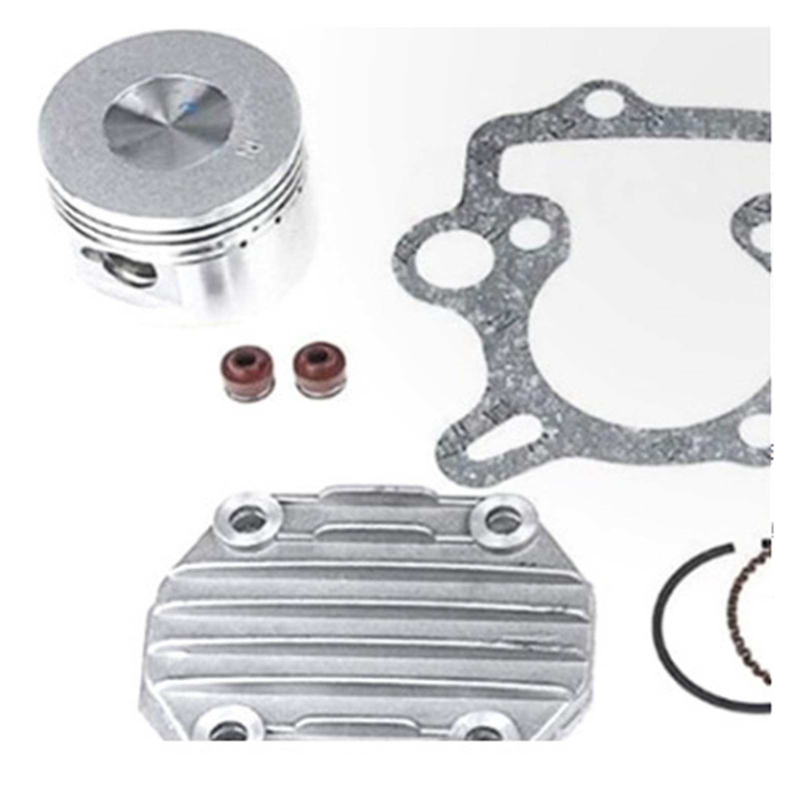 Zestaw Tłoka 47mm 90CC Silnika Pasuje Do Jialing JH90 CT90 Sportrax TRX 90 Motoblock Części ATV Głowice cylindrów Zestaw Tłoka Cylindra