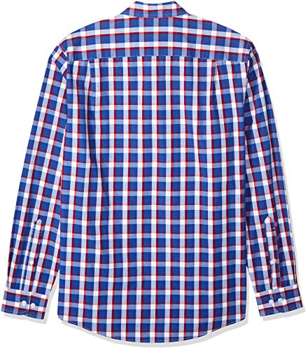 Image of Amazon Essentials Men's Regular-Fit Long-Sleeve Casual Poplin Shirt, Button Front, Business Casual, Collared