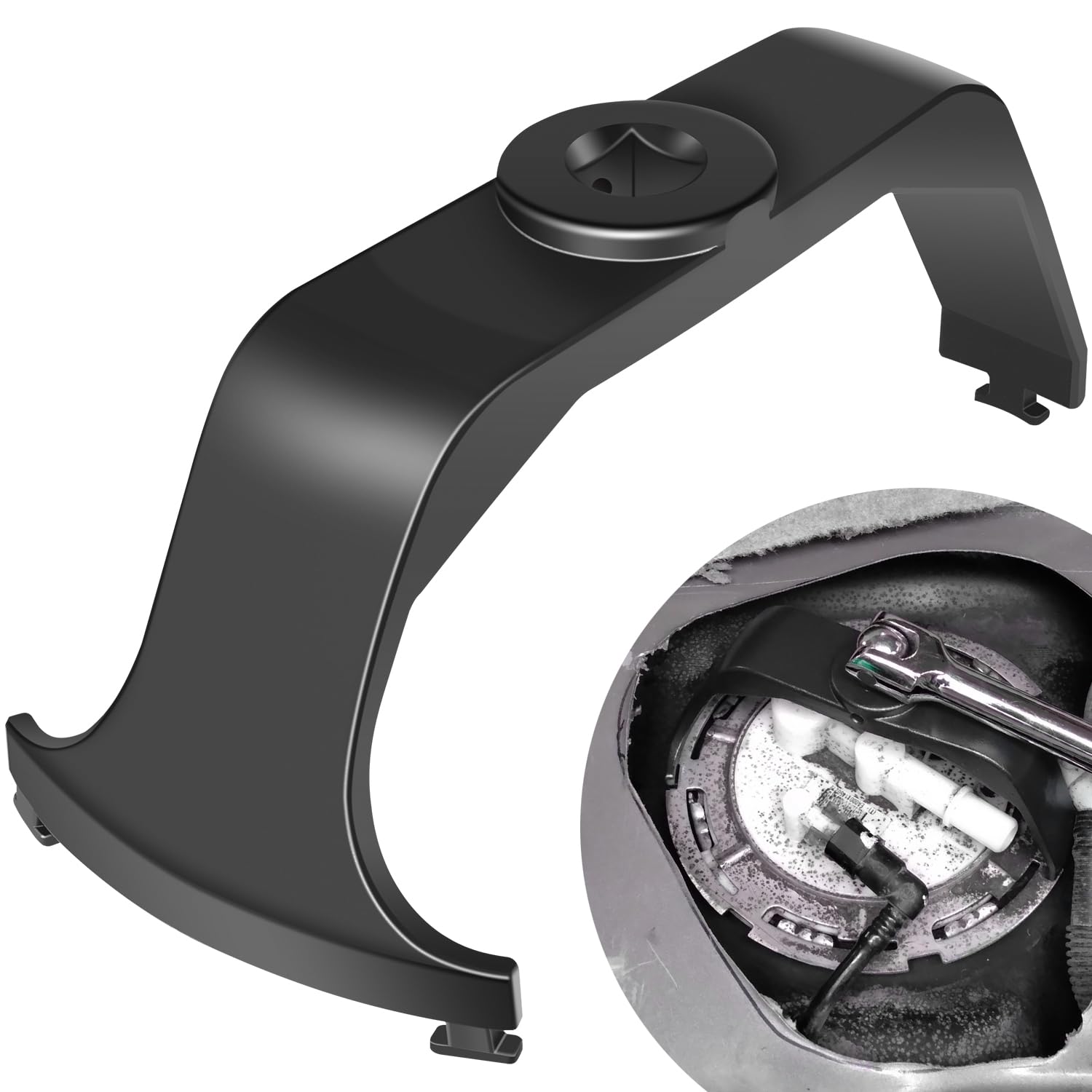 Yoursme Fuel Tank Lock Ring Tool Fuel Pump Senders Removal Installation Tool Compatible with Ford Chrysler Dodge Chevy BMW Benz Volvo Jeep Equivalent OEM 6599