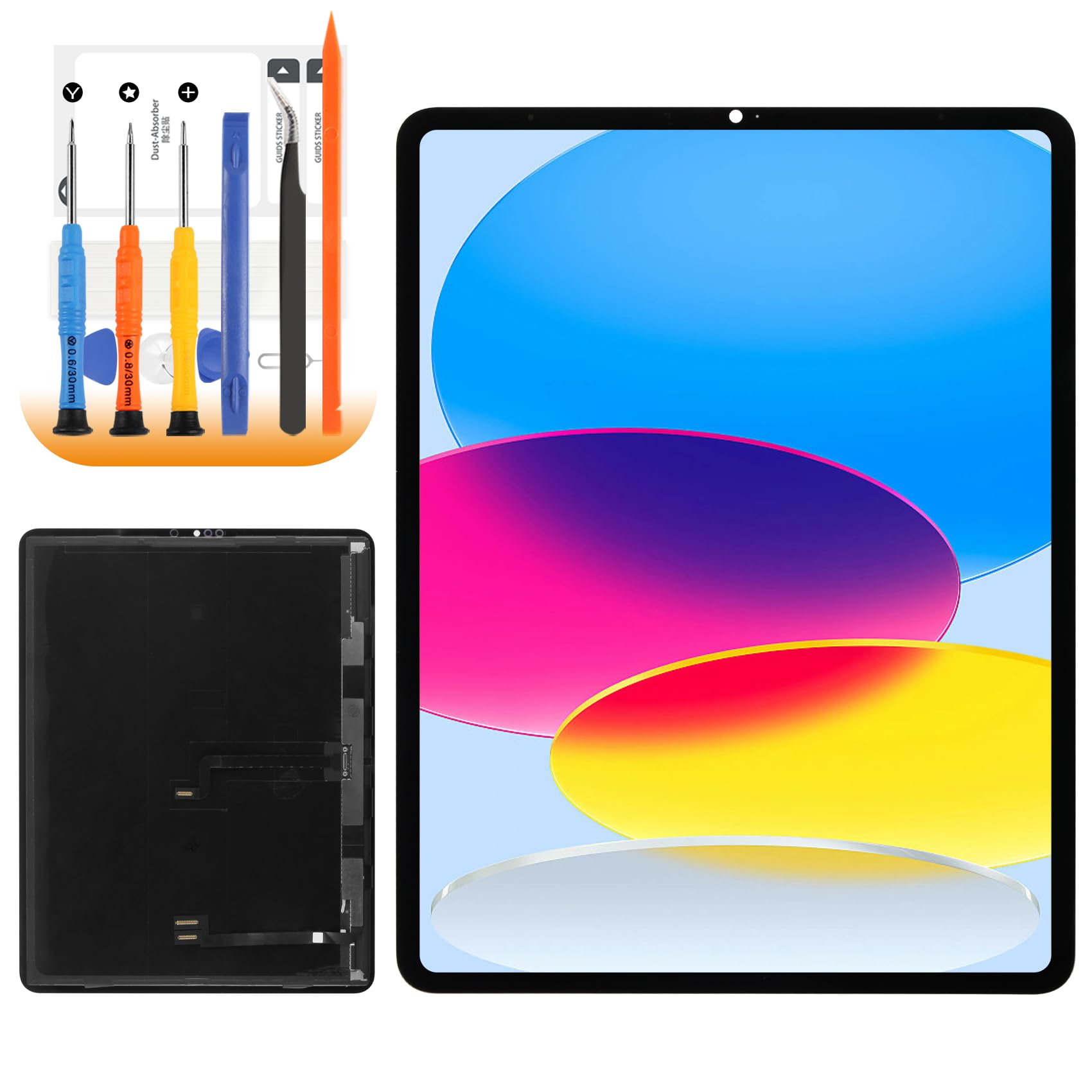 Original for iPad Pro 12.9 5th/6th Gen Screen Replacement for iPad Pro 12.9 5th 2021/ 6th 2022 LCD Display A2764 A2437 A2766 A2436 A2379 A2461 A2462 LCD Touch Screen Assembly Repair Parts