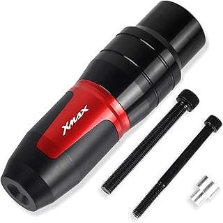 Protetor de choque de escape Para XMAX 125 250 300 400 XMAX250 XMAX300 XMAX400 Acessórios Da Motocicleta Escape Quadro Sliders Crash Pads Falling Protector (Color : Red, Size : One Size)