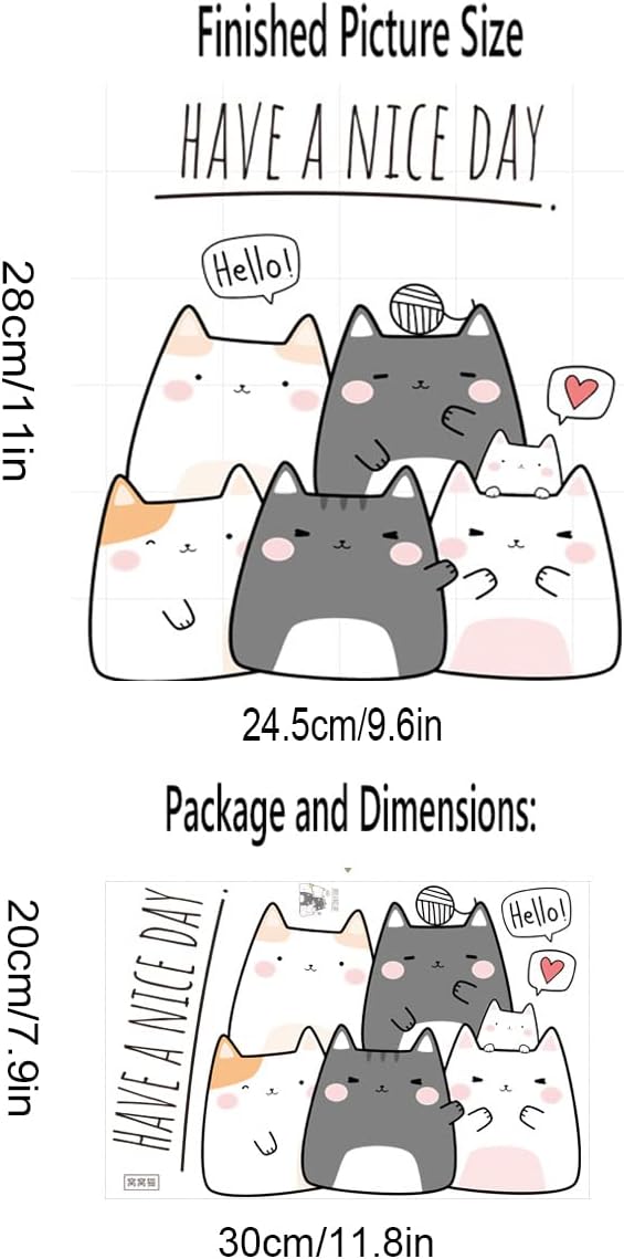 Stickers for Toilet, Cat Pattern Wall Decals