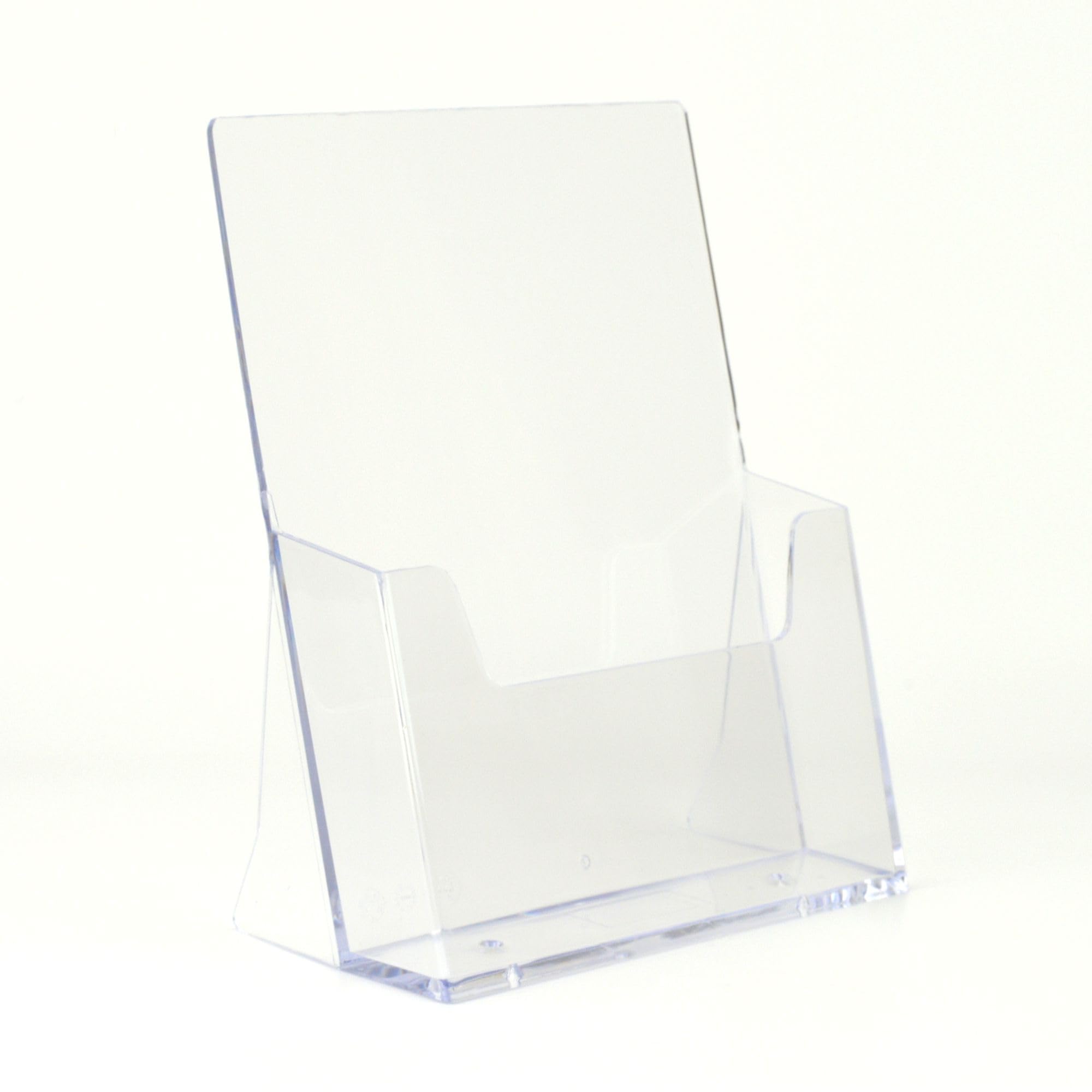 Pos Display Shop Clear Pack Of 5 Free Standing Leaflet Brochure Menu Holder Bpsc160 (A5)