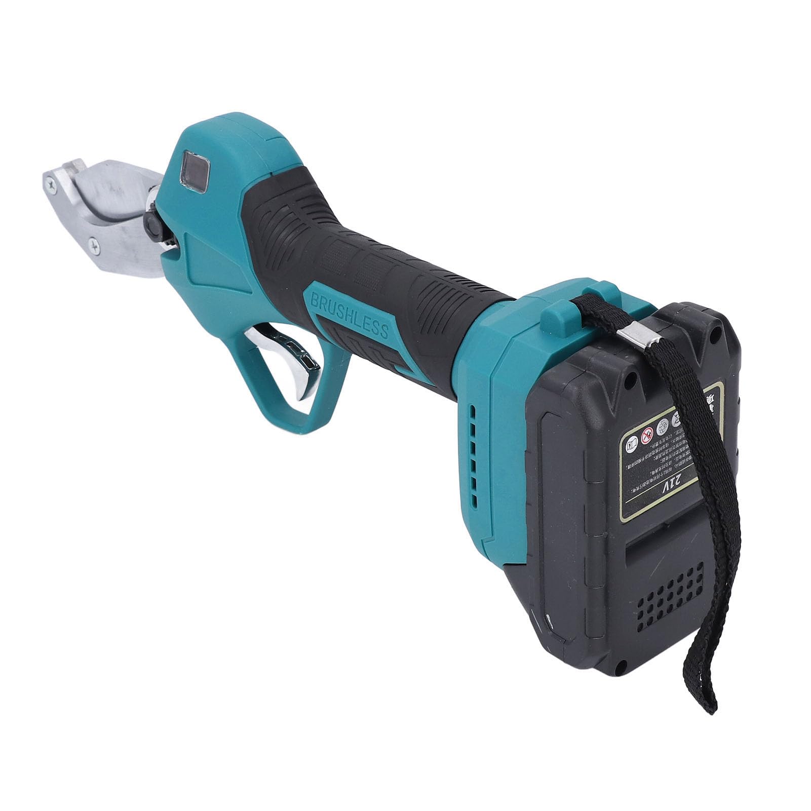 Tubo Eléctrico Cortador de Litio Herramienta de Corte de Tubo de Batería de Litio para Tuberías de Polipropileno HDPE con de Silicona Colgante Colgante 100‑240V (Enchufe de la UE)