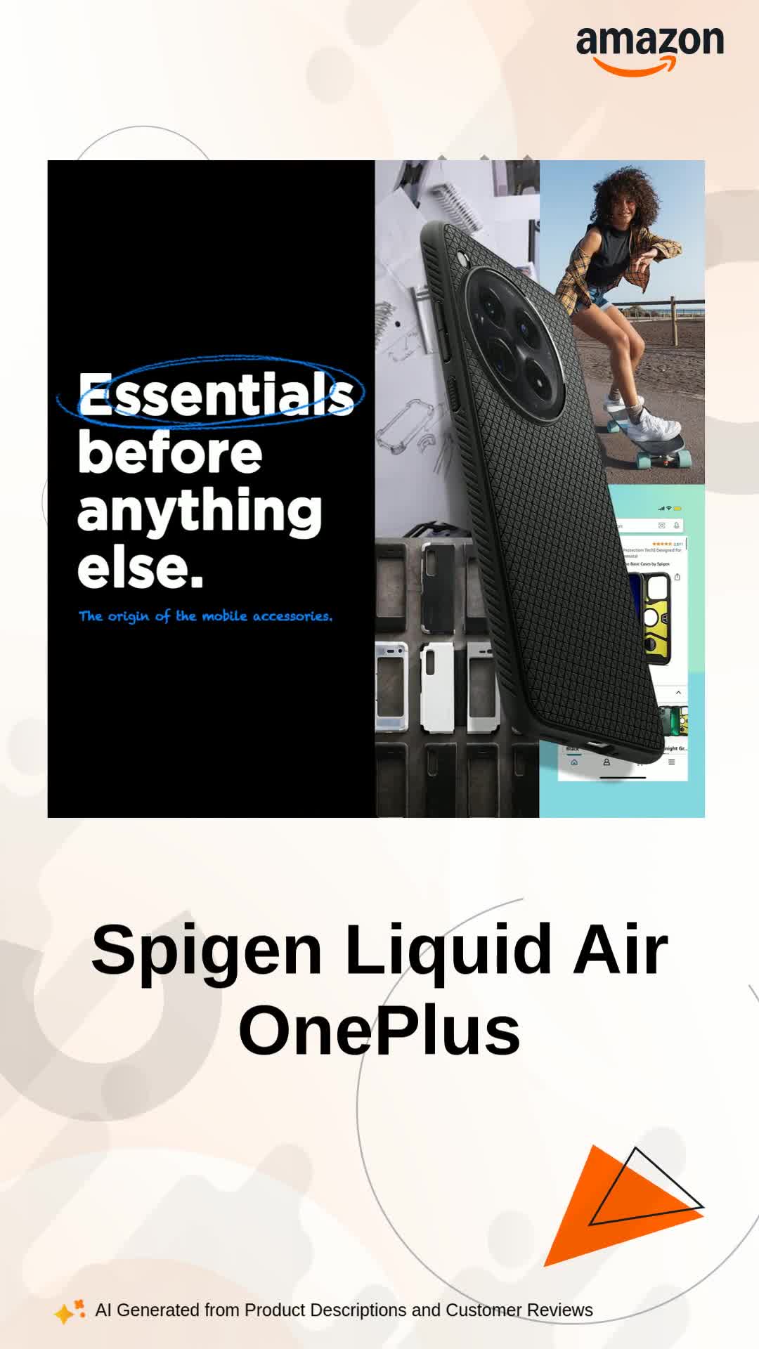 Spigen Liquid Air | OnePlus 12 Case [Air Cushion Protection