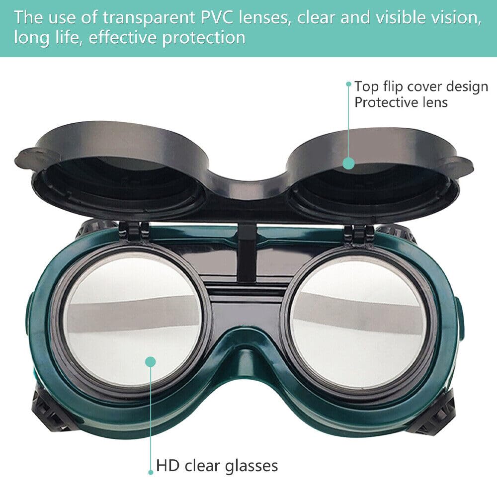 Lot de 2 paires de lunettes de protection pour soudeur Oxy