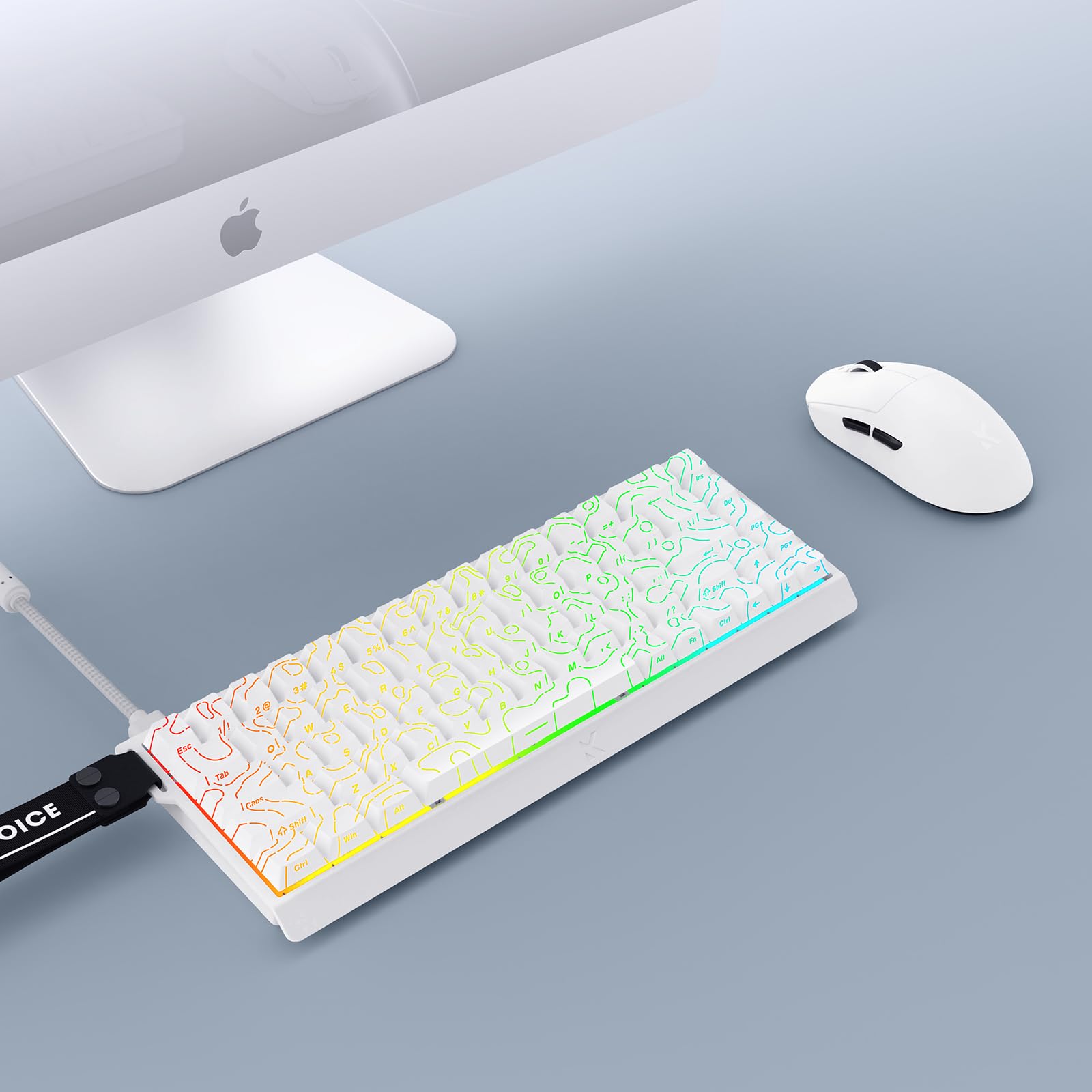 Amazon.com: MCHOSE ACE 68 60% Mechanical Gaming Keyboard Wired