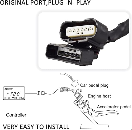 Miniatura 5 de Controlador de respuesta del acelerador WAK-709 para Honda Civic City Freed CRZ Jade Fit Insight Jazz Pilot Brio Sport Racing Acelerador de