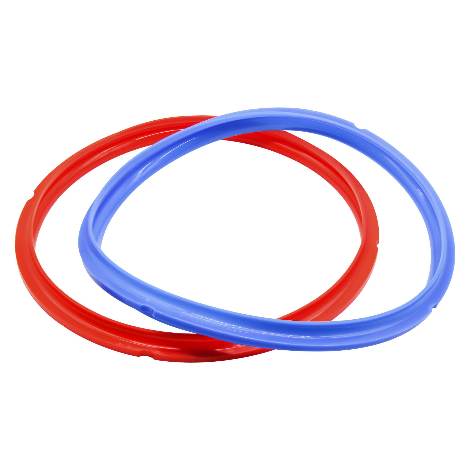 RURBRIN(2 PCS) 5/6 Quart Silicone Sealing Ring Replacement for Insta Pot Pressure Cooker, Fit for IP-Duo Mini, IP-LUX Mini, IP-Duo Plus