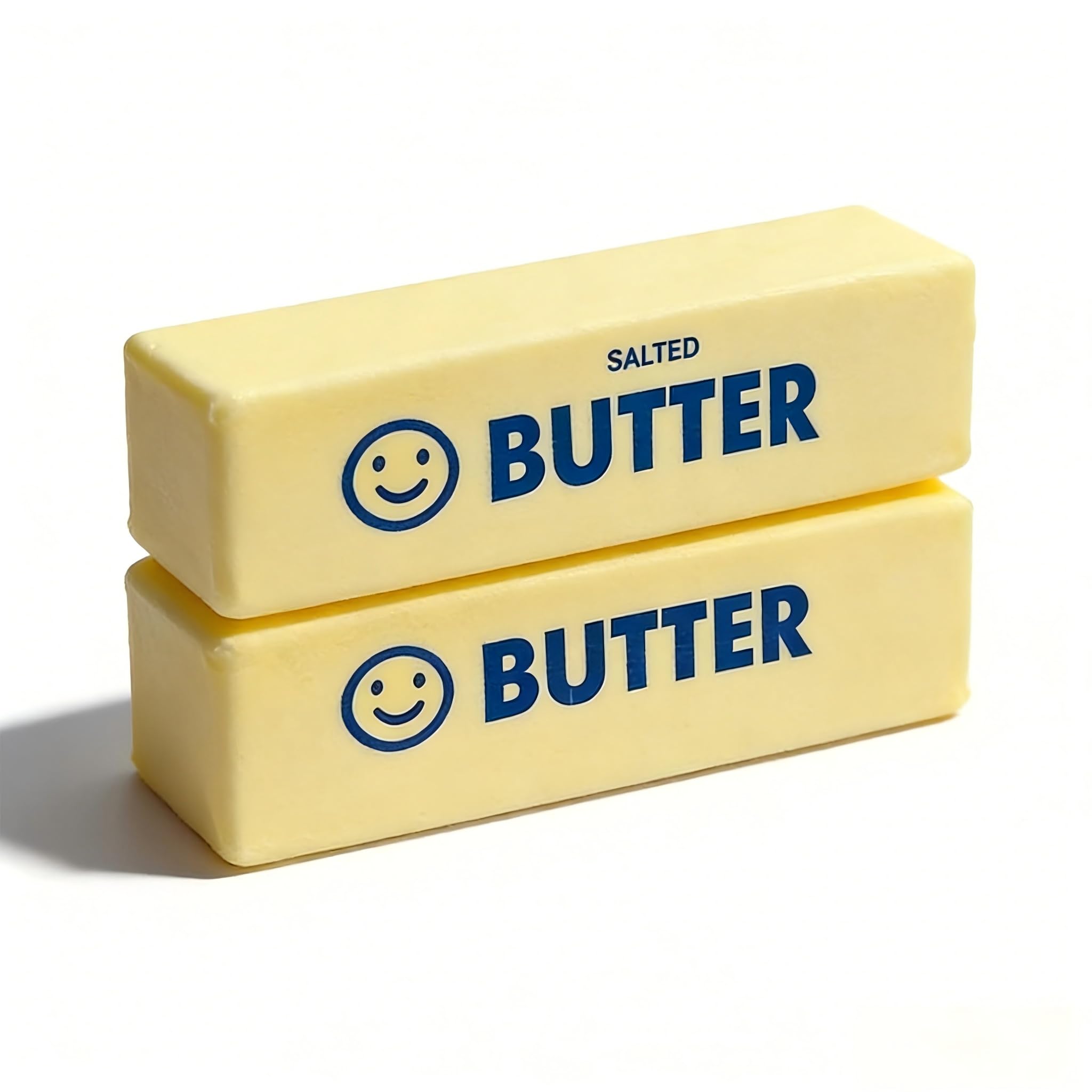 New Squeeze Ball Realistic Butter Stick Soft Squeeze Toys, Upgrade Stress Relief Fidget Toys Wet Slow Rebound Stress Relief Toy，Slow Rebound Cute Butter Squeeze Stress Balls (Beige) — view 13