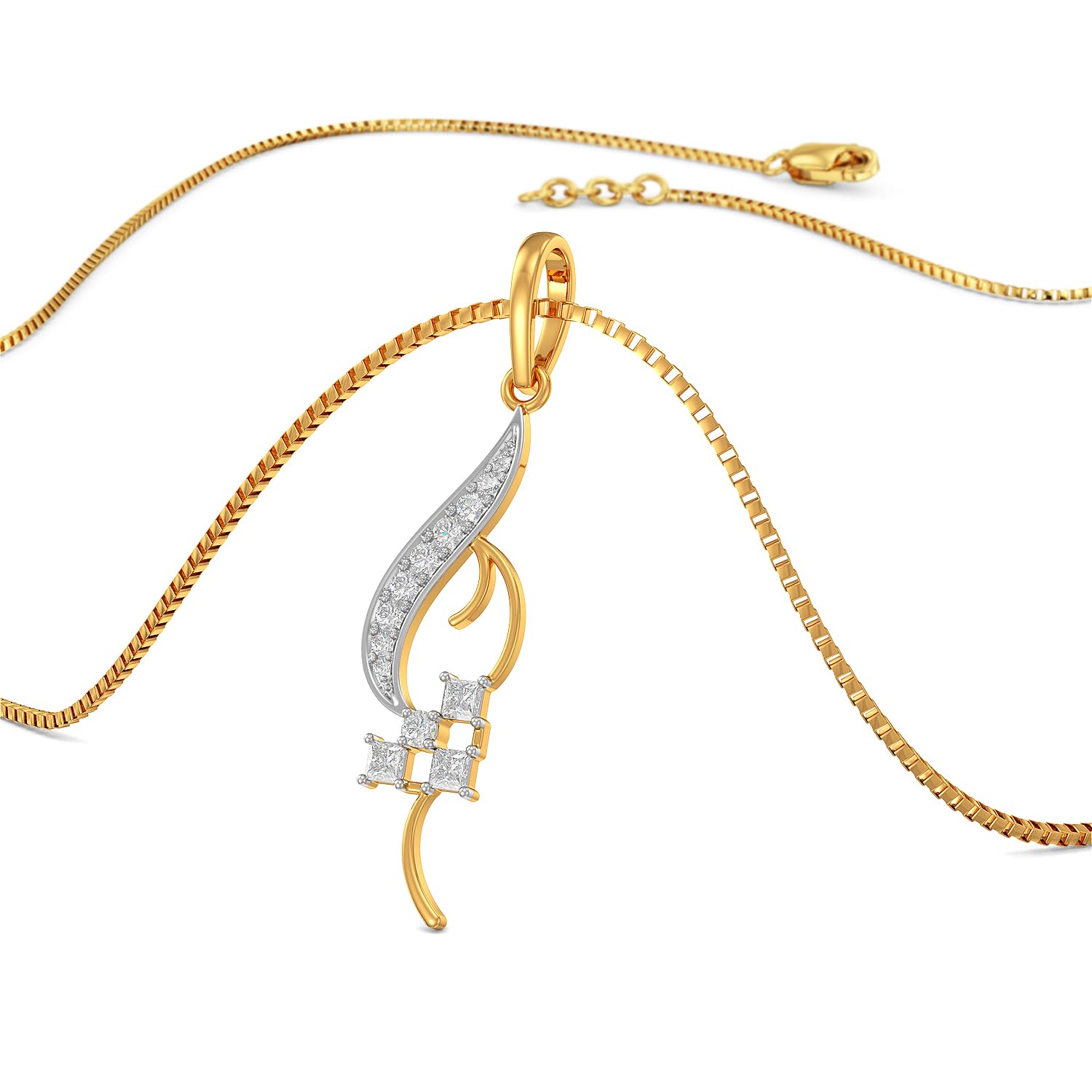 Pride Diamond Collection 18K Yellow Gold and Diamond Pendant-image-25