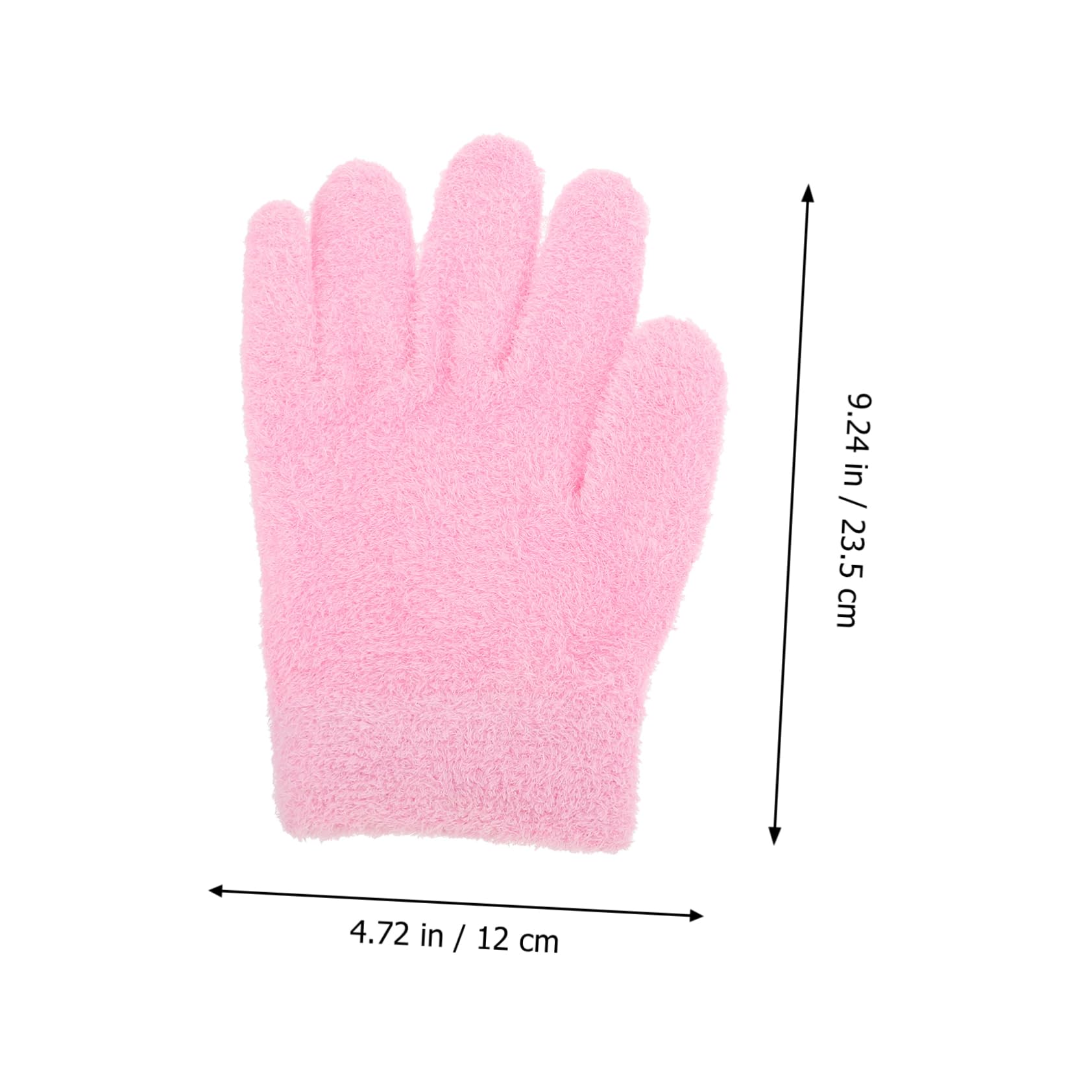 PartyKindom 2 Pair Spa Gloves Socks Set Women Moisturizing Foot Covers Gloves Men Dry Cracked Hand Treatment Soft Reusable Gel Socks Spa Care