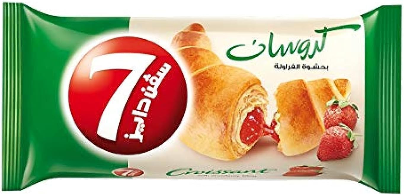 7 Days Croissant With Strawberry 55 grams