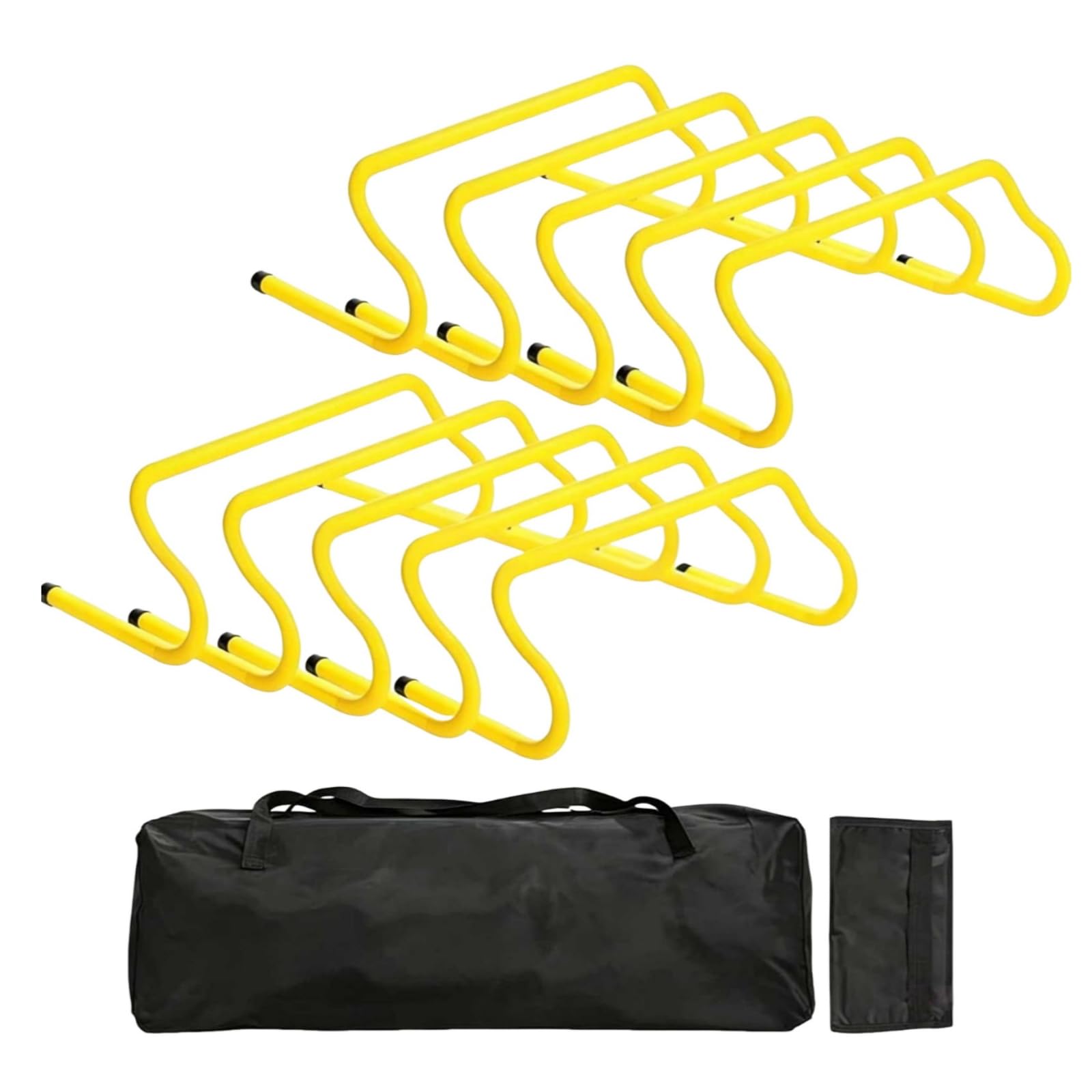 Detachable Agility Hurdle Multi-Piece Set Kids Agility Hurdle Sturdy PP for Soccer Practice, Outdoor, 10PCS 15CM Hurdles-picture-19
