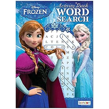 Disney Frozen Activity Book Word Search