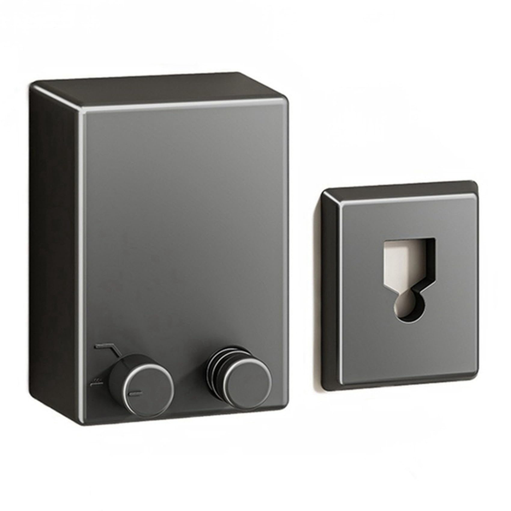 Ausziehbare Wäscheleine Edelstahl Schwarz - 3er Set Innen & Außen | Einfache Montage in Minuten, Edelstahl rostfrei, Tastendruck zum Einfahren, ideal für Innen- und Außenbereiche, platzsparend.