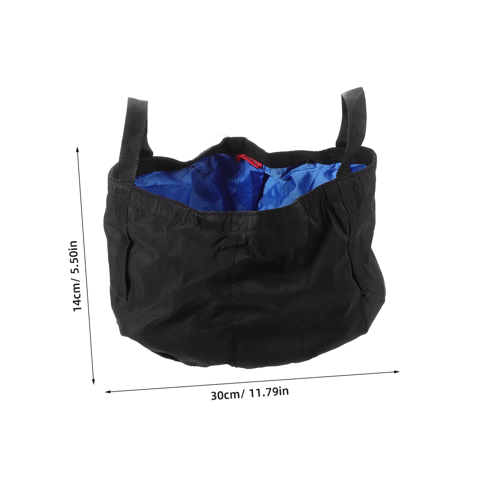 Anneome Portable Basin Folding Design Multi-Purpose Water Bucket for Camping Travel Laundry Foot Bath Lightweight Compact