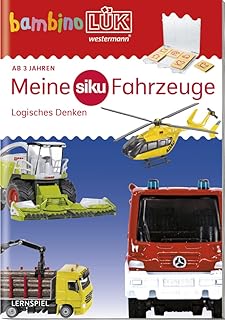 bambinoLÜK: 3/4/5 Jahre Meine siku Fahrzeuge - Logisches Denken (bambinoLÜK-Übungshefte: Kindergarten) 30 Nov 2020