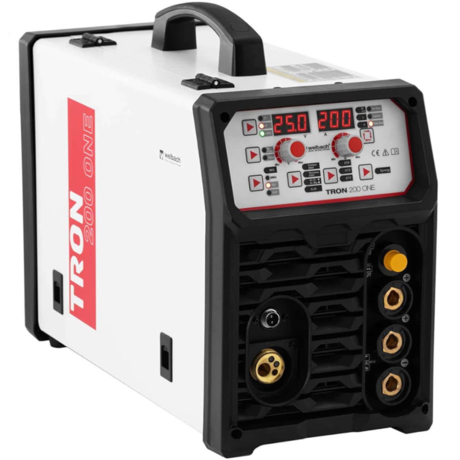 TRON 200 ONE - Soldadora combinada WIG 200 A Cut 50 A MIG/MAG 200 A Multisoldadura MIG MAG TIG