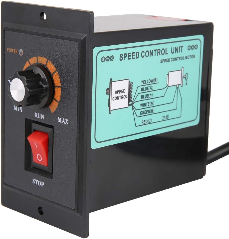 AC Motor Controller, Single Phase 300w/400w/500w Motor Inverter 50/60Hz, 1 Motor Speed Controller for Medical Equipment for Electronics (500W)