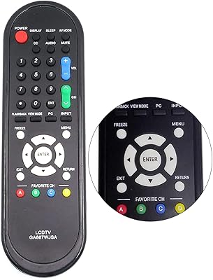 VINABTY Nuevo GA387WJSA Mando A Distancia De Repuesto Para Sharp