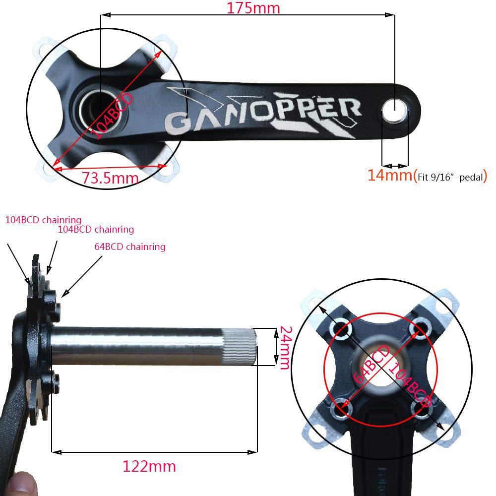 ganopper crankset
