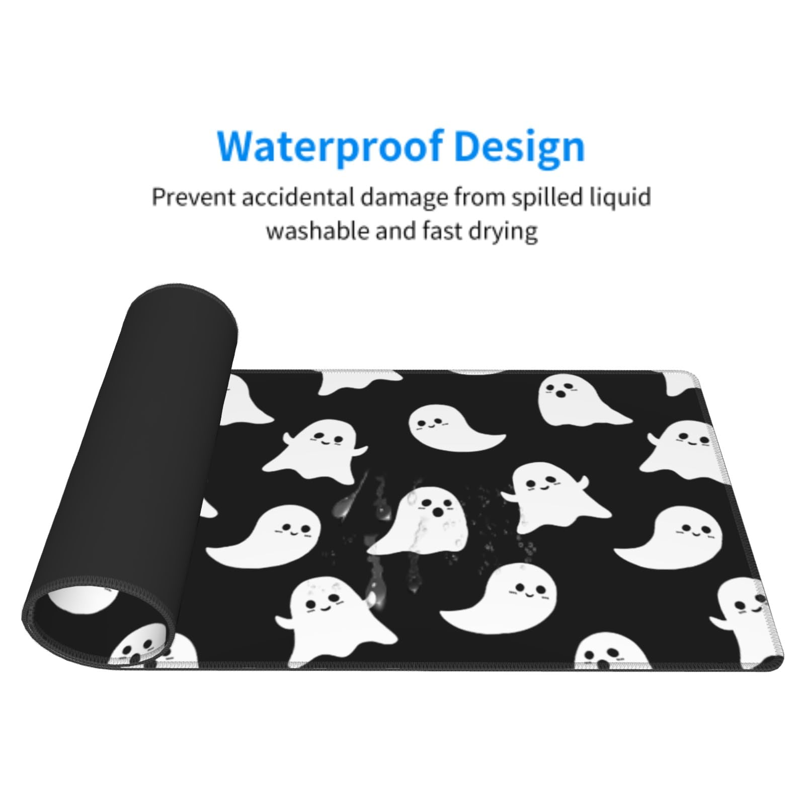 Kawaii Bear XL Gaming Mouse Pad & Desk Mat - 31.5x11.8 In, Aesthetic B - View #10