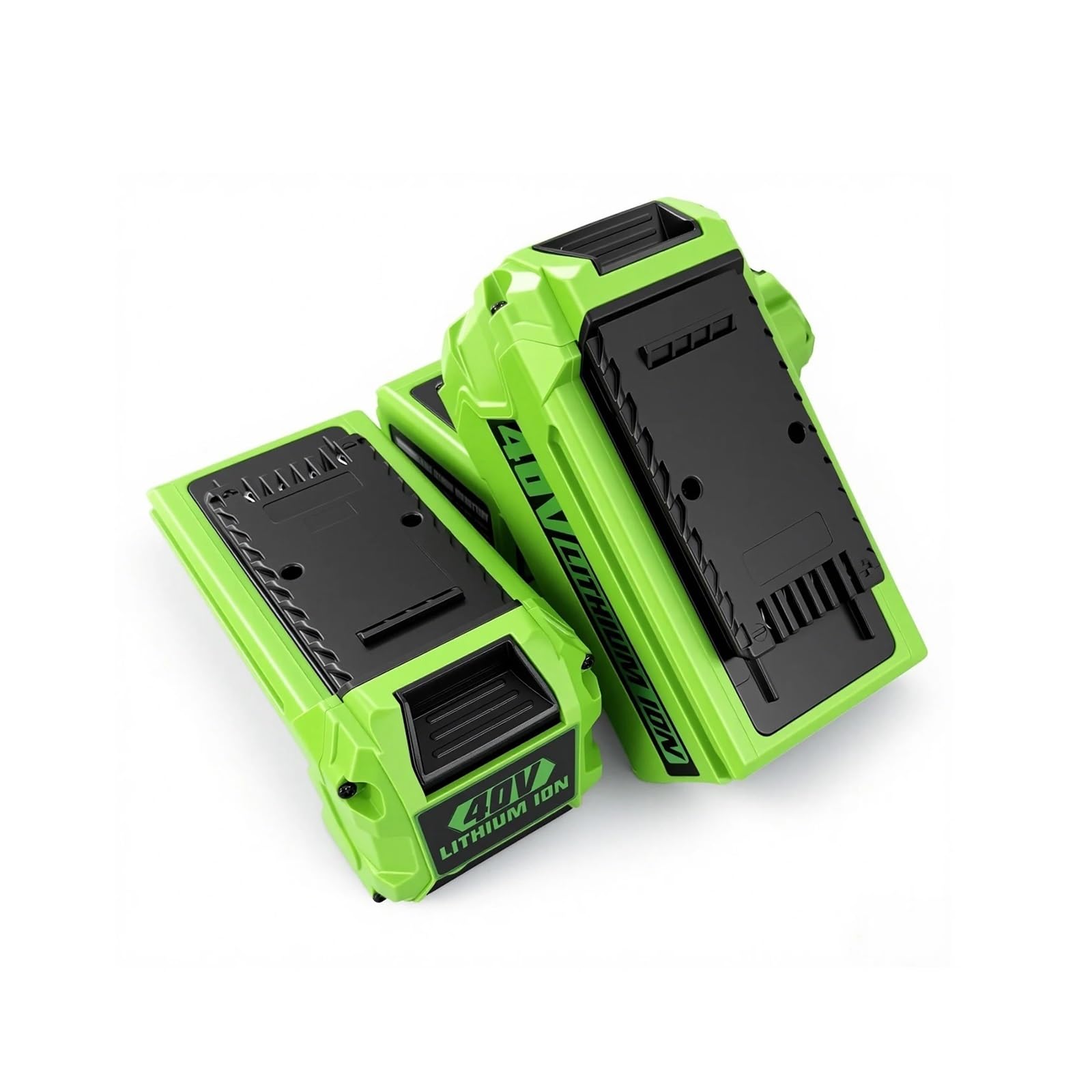 Paquete de Repuesto de Iones de Litio de 40V y 6000mAh for cortacésped inalámbrico Serie G-MAX, | Para herramientas eléctricas de jardín y kit de cargador a juego (3 baterías y 1 cargador)
