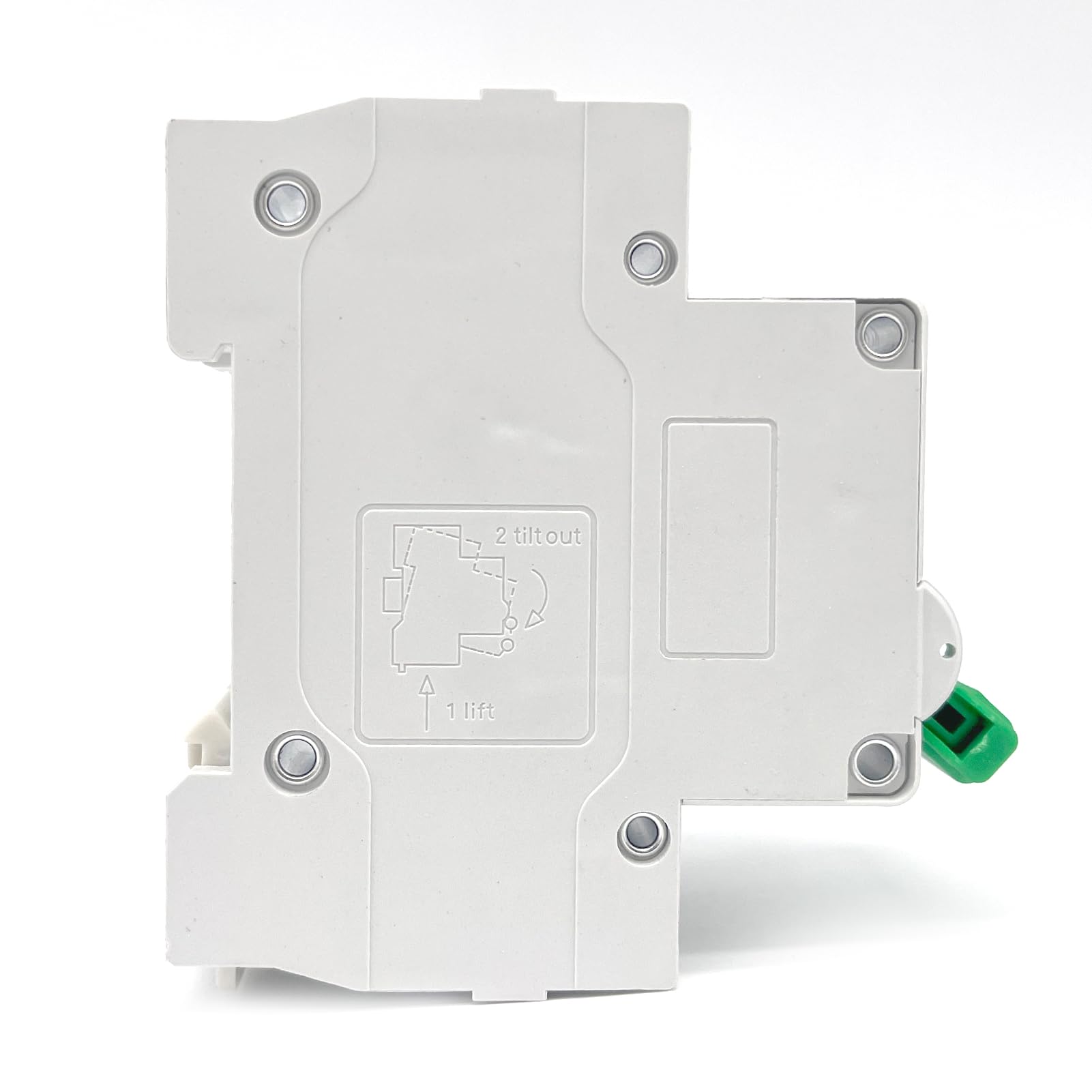 2P Interruttore Magnetotermico 32A DC 1000V,Interruttore Automatico DC Miniaturizza Interruttore Automatico Miniaturizzato Protezione da Sovraccarico e Cortocircuito for Sistema Solare PV