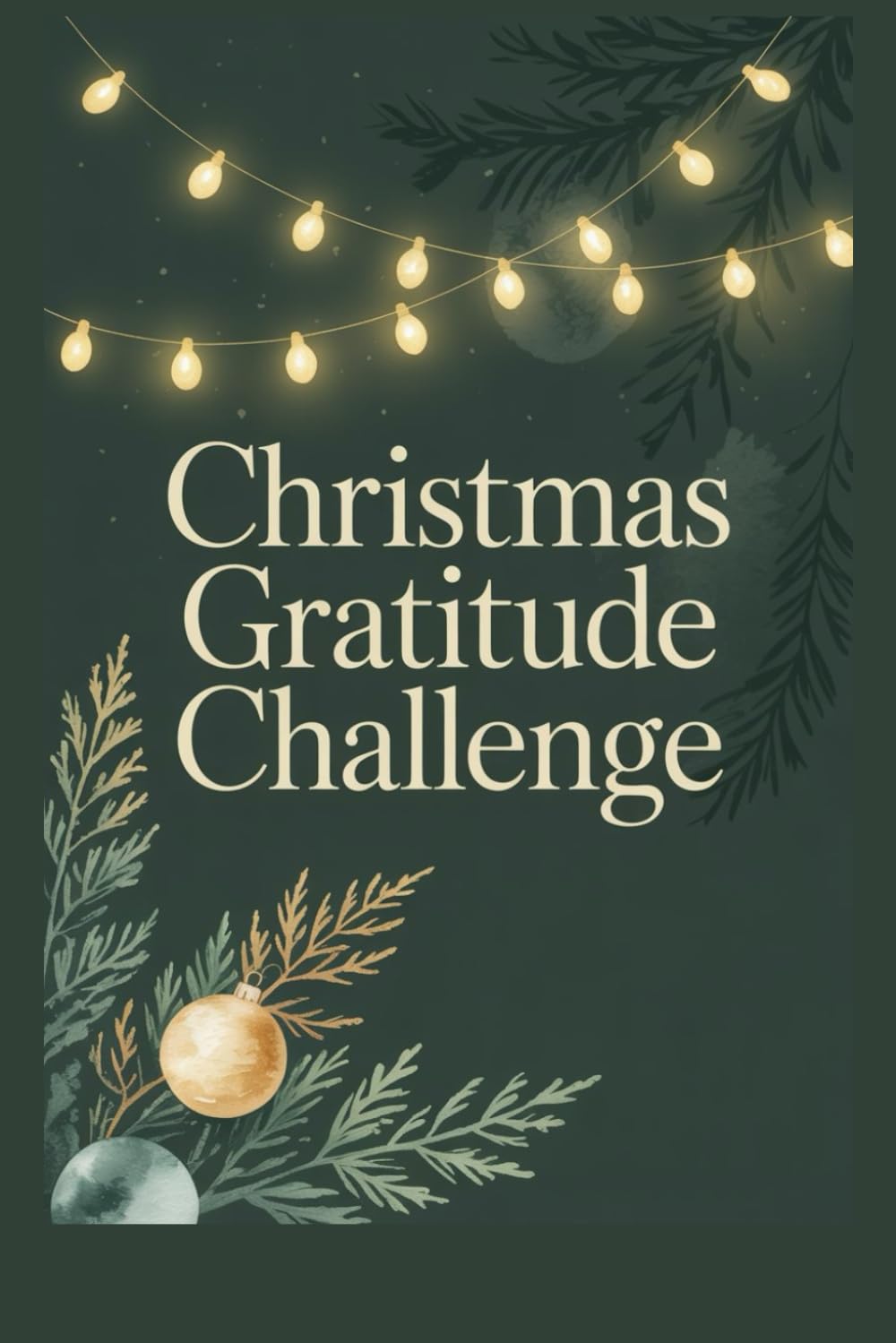 Christmas Gratitude Challenge: 30 Days to More Peace, Presence, and Joy: A Simple Holiday Journal for Healing Stress, Strengthening Faith, and Finding Meaning This Season