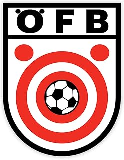 Austria National Football Soccer Team Sticker Decal 4" x 5"