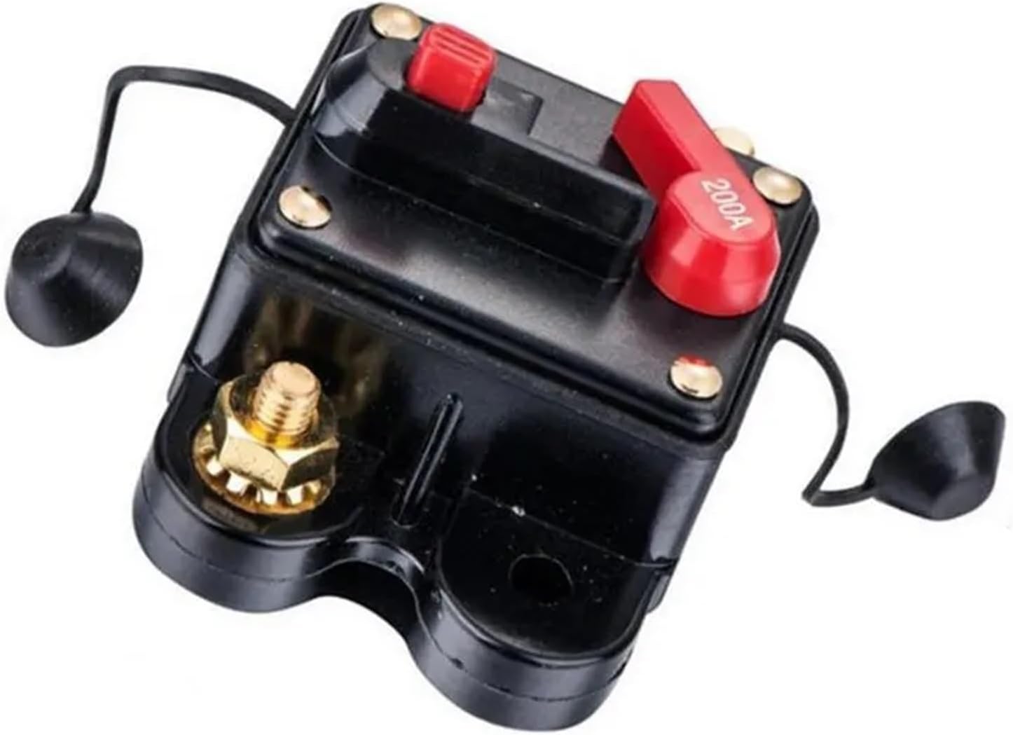 1PCS DC12-24V Car Circuit Breaker 60-300A Car Recovery Switching Car Bike Inline Fuse Circuit Breaker(250A)