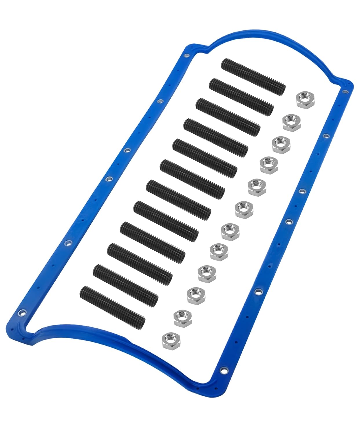 Oil Pan Gasket with a Rigid Core Fits for Moroso 27293 for Ford 7.3 Powerstroke Engines from 1994 to 2003 and International T444E Engines