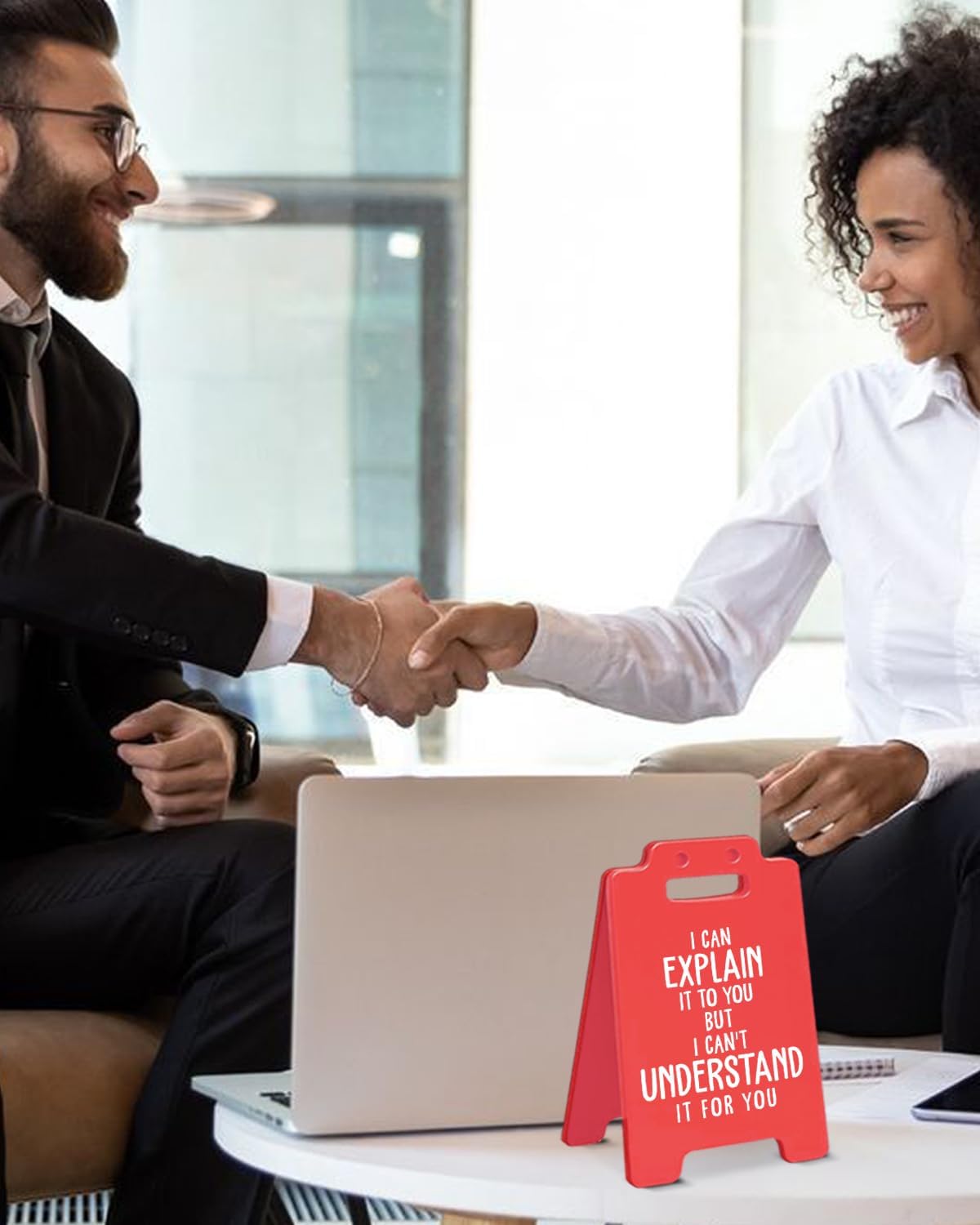 Funny Office Desk Decor Sign I Can't Understand It for You Sign Humor Cubicle Decorations Sarcastic Office Gag Gift for Coworkers Employees - Image 5