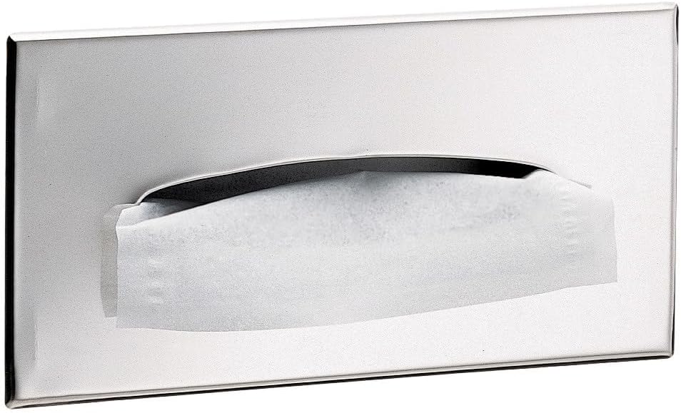EmcoSystem 2 355700100 Face Tissue Box for Flush Mounting Chrome