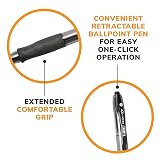 BIC VLGB11BK Velocity Retractable Ballpoint Pen, Black Ink, 1.6mm, Bold, Dozen – view 7