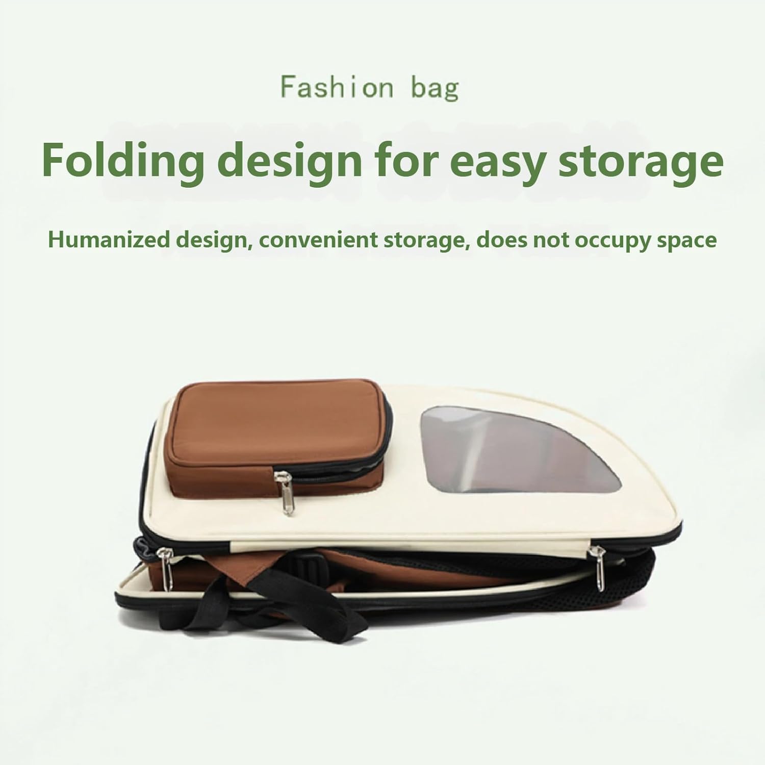 Small Bird Carriers Bag with Multiple Storage Pocket for Treats and Toy Easy to Carry Pet Transport Backpack Travel Bag