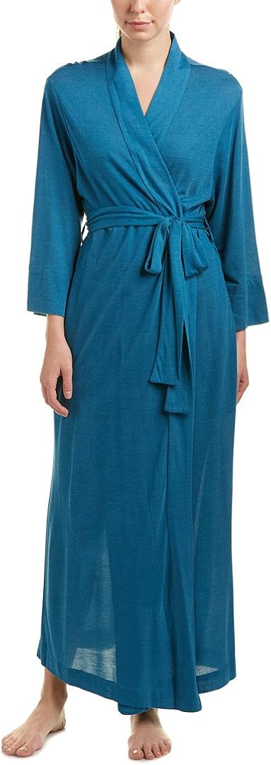 Natori Shangri La Long Robe with Kimono Sleeves, Bathrobe for Women at  Women’s Clothing store