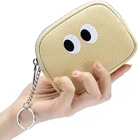 Amazon | Yocipa 本革 可愛い コインケース キーリング付き レディース