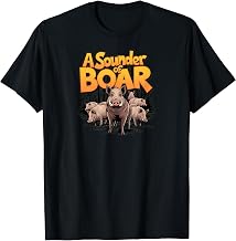 A Sounder Of Boar Group Fun T-Shirt